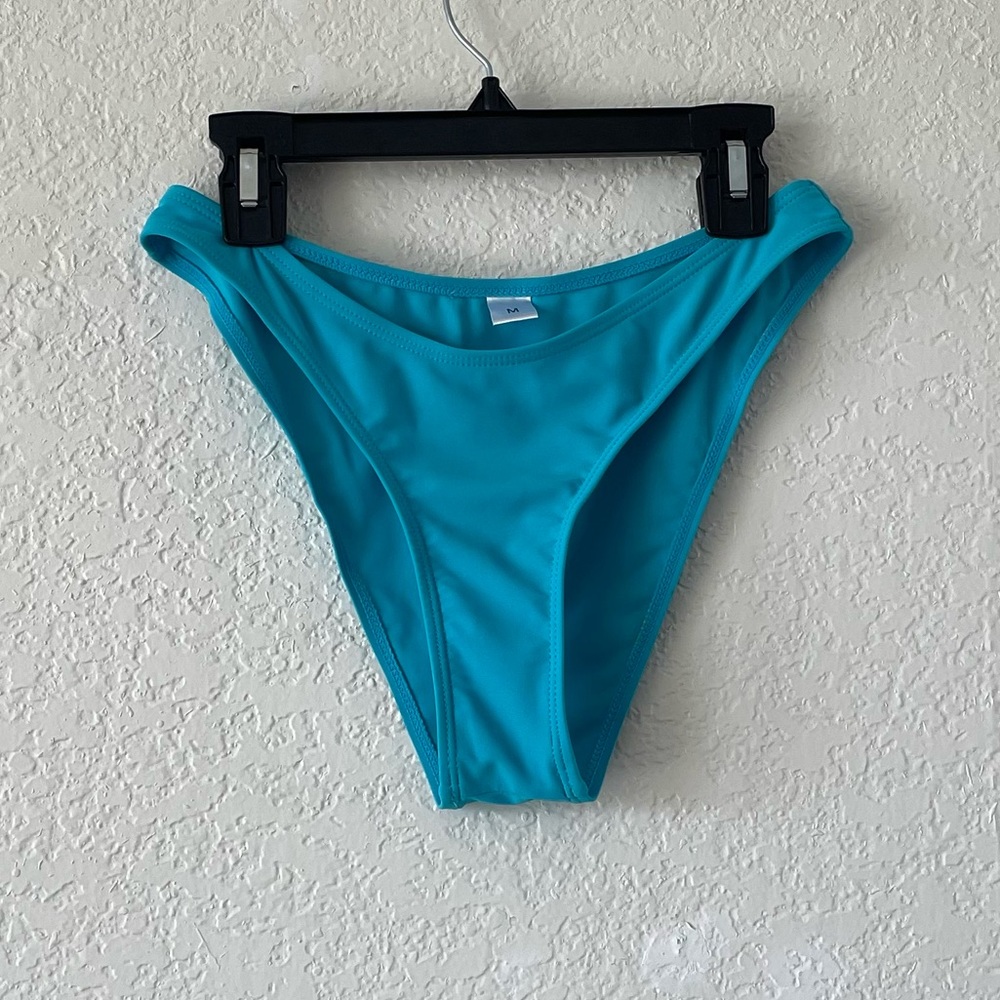 Women’s Blue Bikini Bottoms | Size Medium